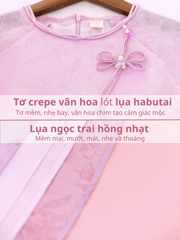 Set áo dài cách tân nữ Econice Uyển Hương