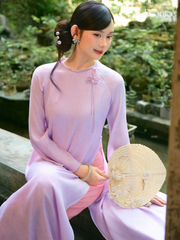 Set áo dài cách tân nữ Econice Uyển Hương