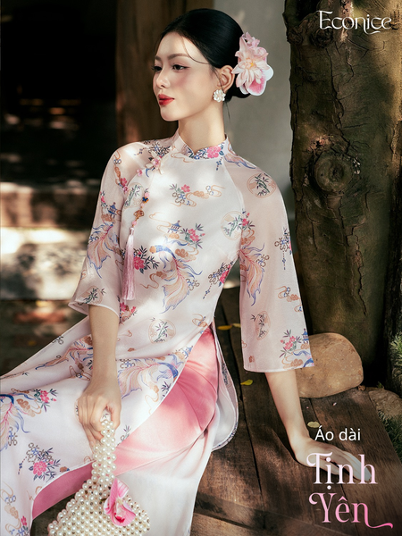 Set áo dài cách tân nữ Econice Tịnh Yên