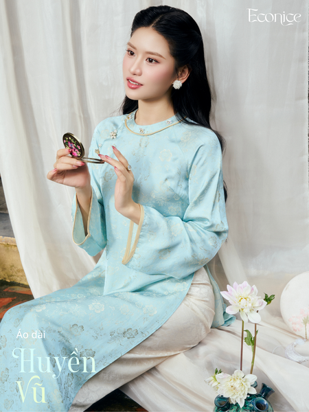 Set áo dài cách tân nữ Econice Huyền Vũ