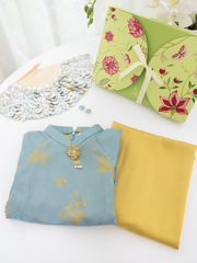 Set áo dài cách tân nữ Econice Dương Khuê