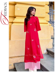 Set áo dài cách tân nữ Econice Đường Yên