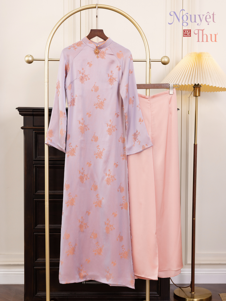 Set áo dài cách tân nữ Econice Nguyệt Thư