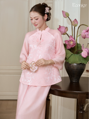 Bộ gấm tơ nữ Econice Diệu Hoa