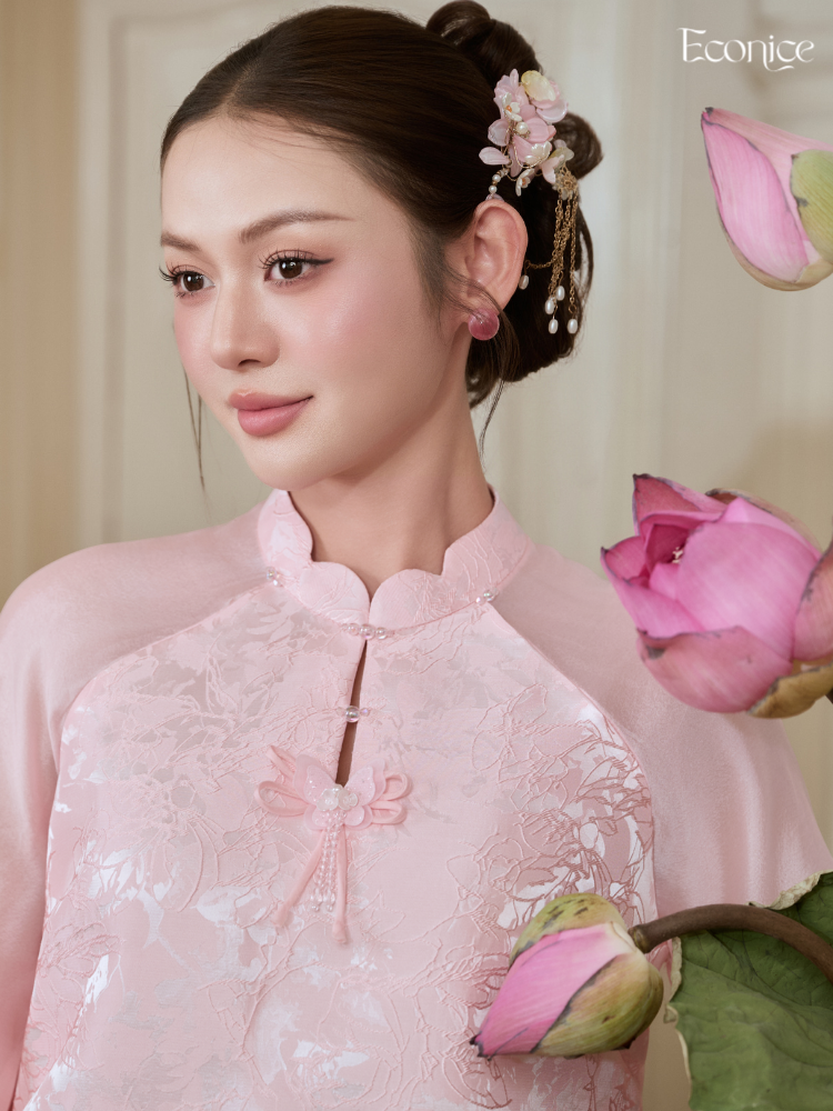 Bộ gấm tơ nữ Econice Diệu Hoa