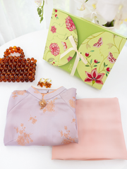 Set áo dài cách tân nữ Econice Nguyệt Thư