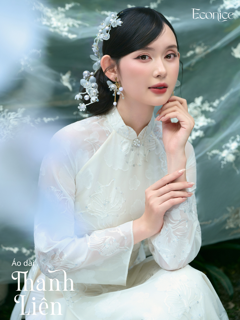 Set áo dài cách tân nữ Econice Thanh Liên