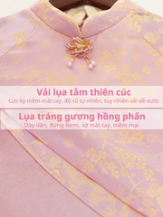 Set áo dài cách tân nữ Econice Ngọc Lan