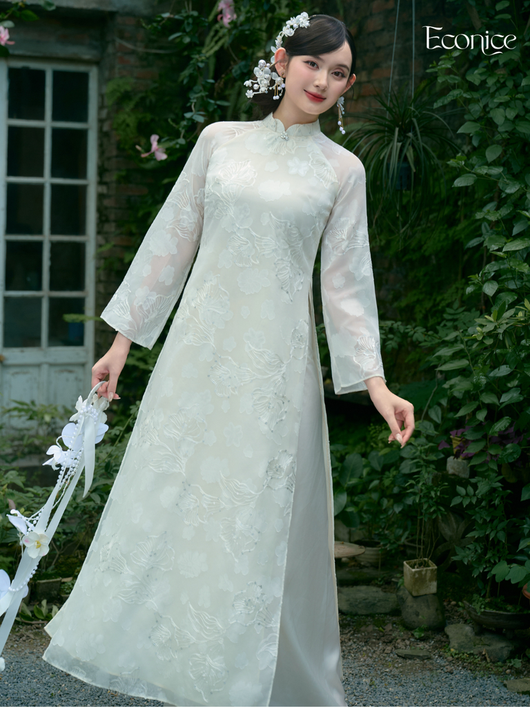 Set áo dài cách tân nữ Econice Thanh Liên