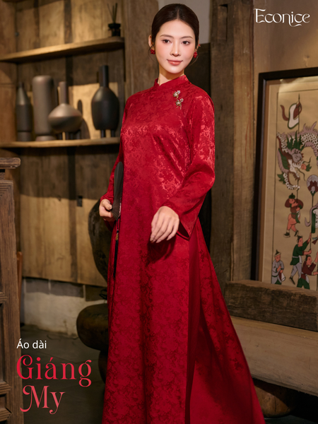 Set áo dài cách tân nữ Econice Giáng My