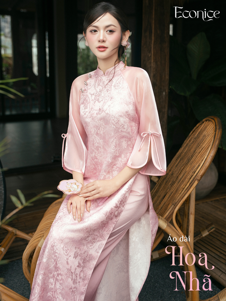 Set áo dài cách tân nữ Econice Hoa Nhã