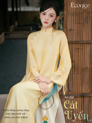 Set áo dài cách tân nữ Econice Cát Uyển