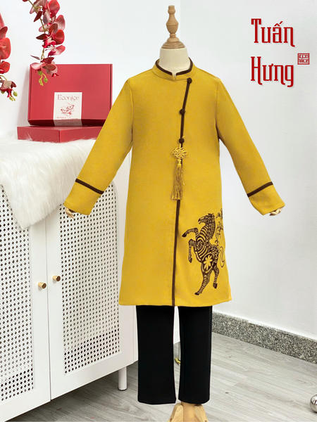 Áo dài cách tân bé trai Econice Tuấn Hưng