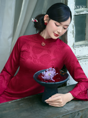 Set áo dài cách tân nữ Econice Hoàng Duyên