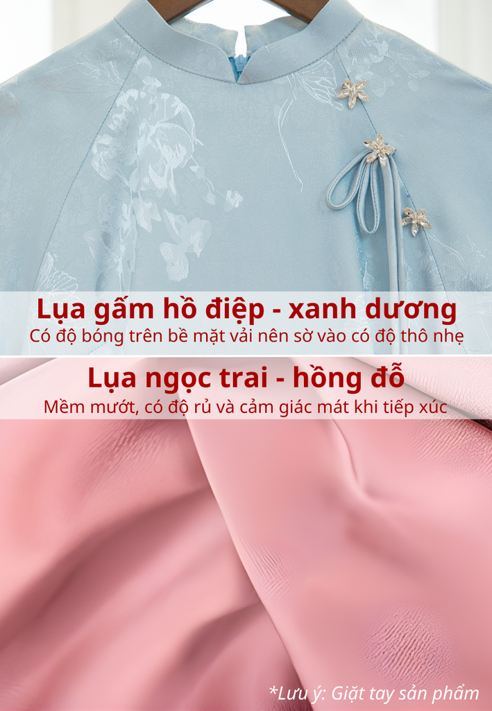 Set áo dài cách tân nữ Econice Đan Châu