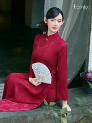 Set áo dài cách tân nữ Econice Hoàng Duyên