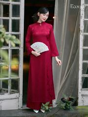 Set áo dài cách tân nữ Econice Hoàng Duyên