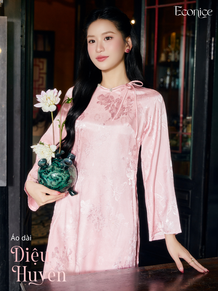 Set áo dài cách tân nữ Econice Diệu Huyền