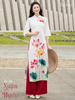 Set áo dài cách tân nữ HOA Xuân Hương