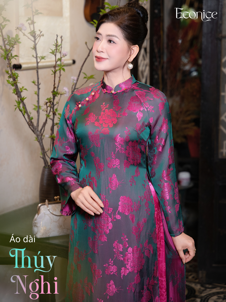 Set áo dài cách tân nữ Econice Thuý Nghi