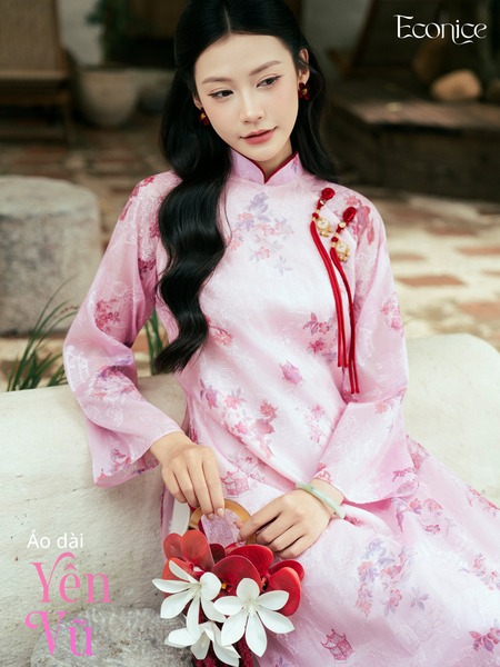 Set áo dài cách tân nữ Econice Yên Vũ