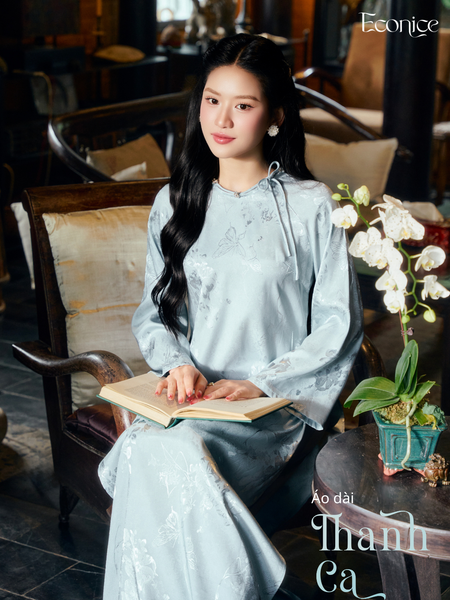 Set áo dài cách tân nữ Econice Thanh Ca