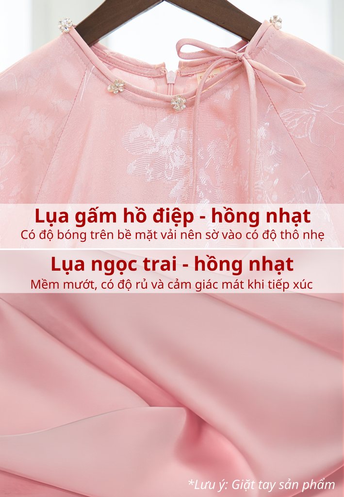 Set áo dài cách tân nữ Econice Diệu Huyền