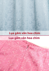 Set áo dài nữ truyền thống Econice Yến Anh