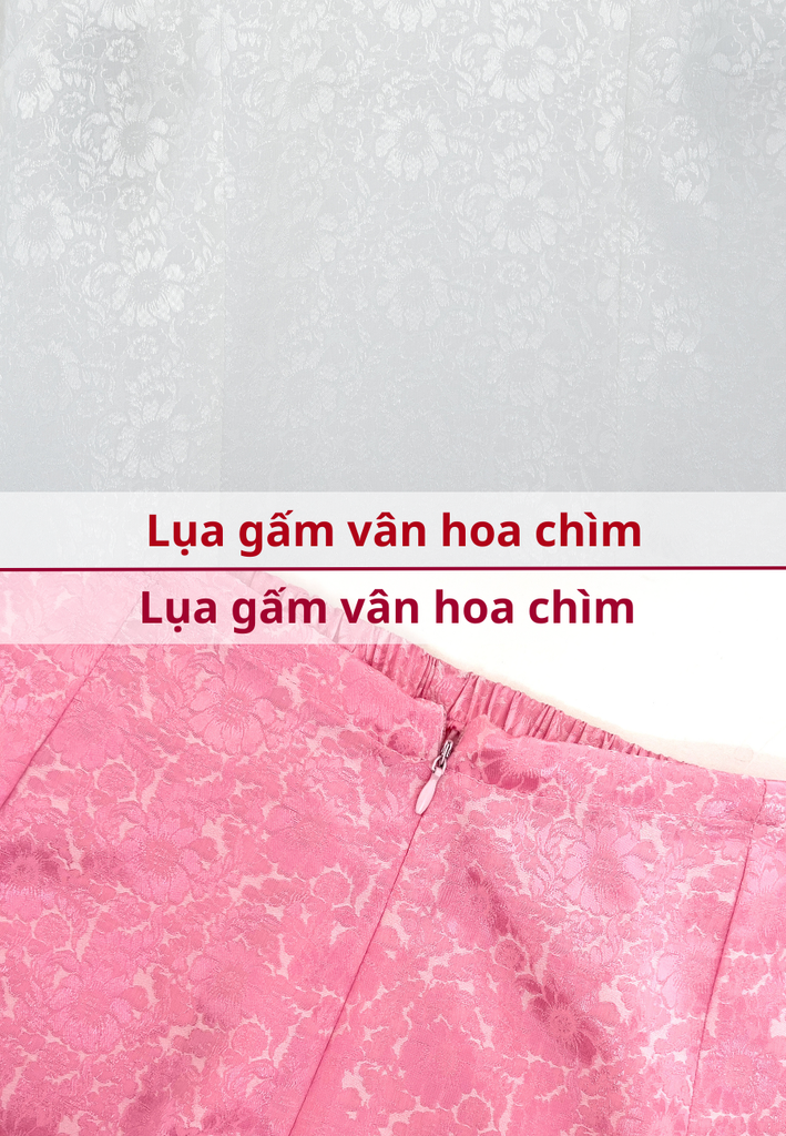 Set áo dài nữ truyền thống Econice Vy Sương