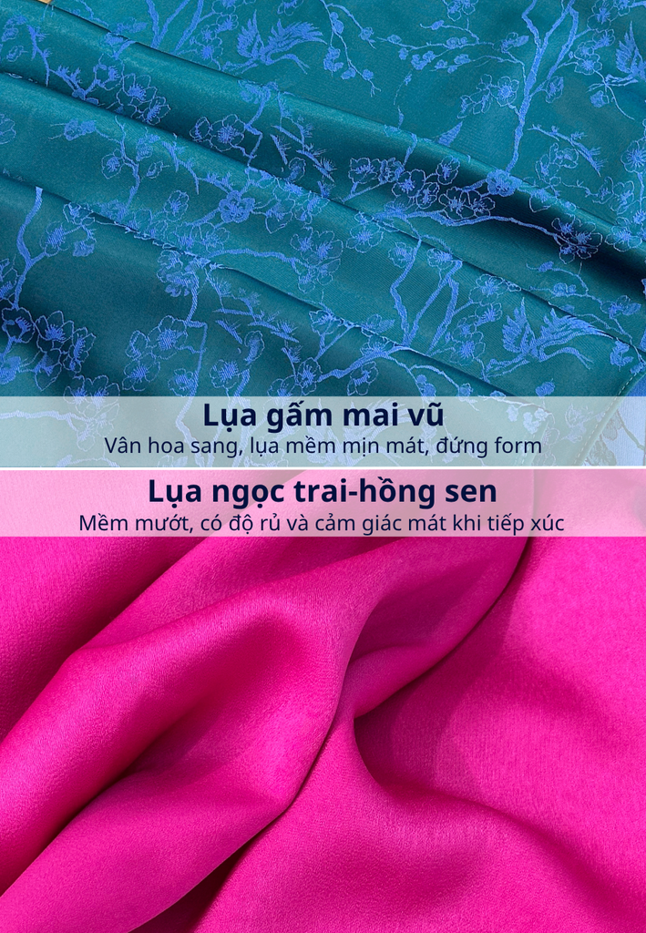 Set áo dài cách tân nữ Econice Bích Khuê