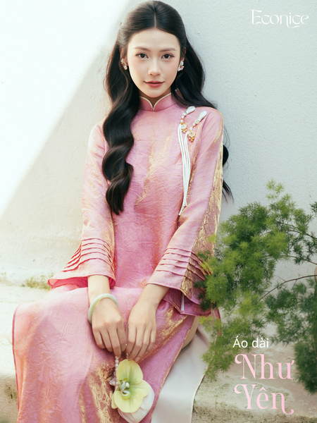Set áo dài cách tân nữ Econice Như Yên