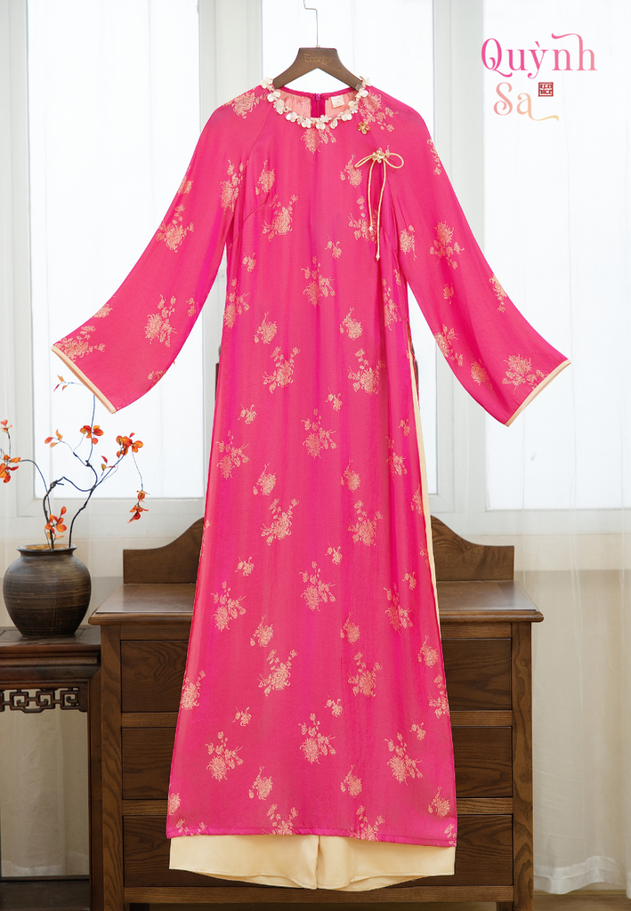 Set áo dài cách tân nữ Econice Quỳnh Sa