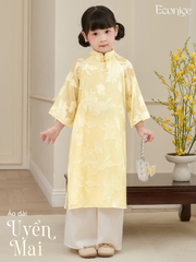 Set áo dài cách tân bé gái Econice Uyển Mai