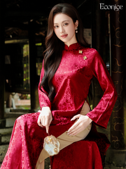 Set áo dài cách tân nữ Econice Diễm Nga