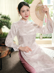 Set áo dài cách tân nữ Econice Ngọc Nhã