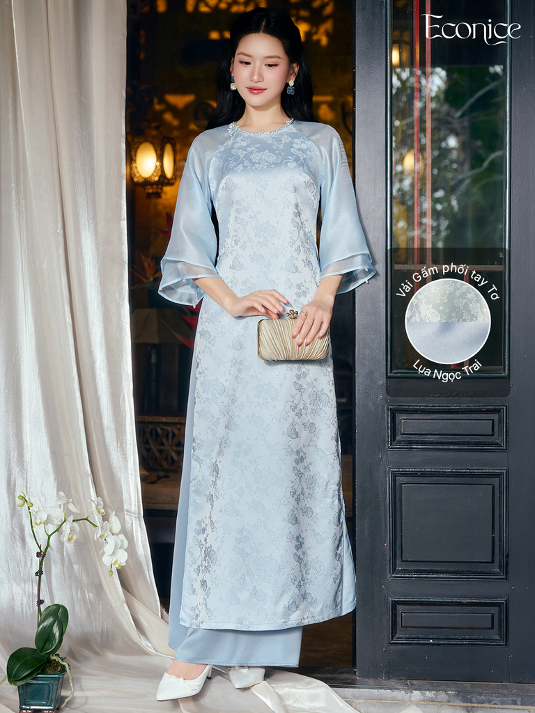 Set áo dài cách tân nữ Econice Vân Nhi