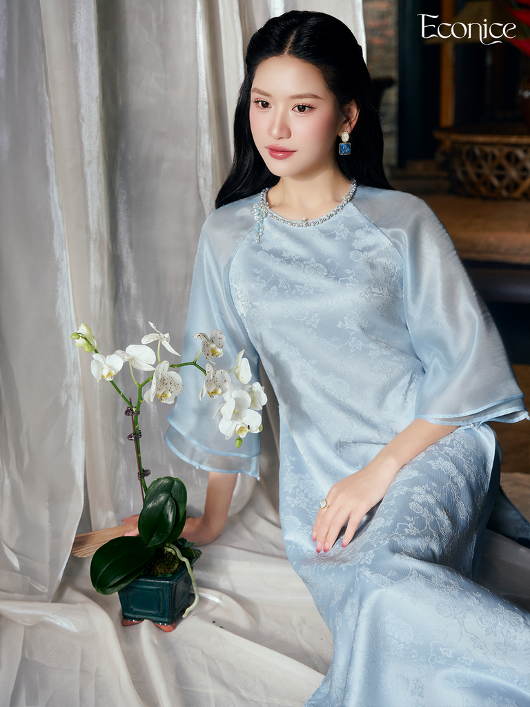 Set áo dài cách tân nữ Econice Vân Nhi