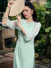 Set áo dài cách tân nữ Econice Thanh Dao