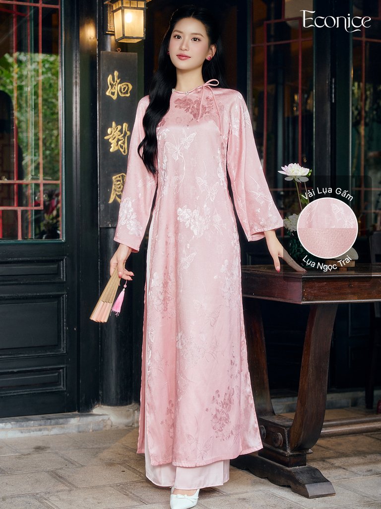 Set áo dài cách tân nữ Econice Diệu Huyền