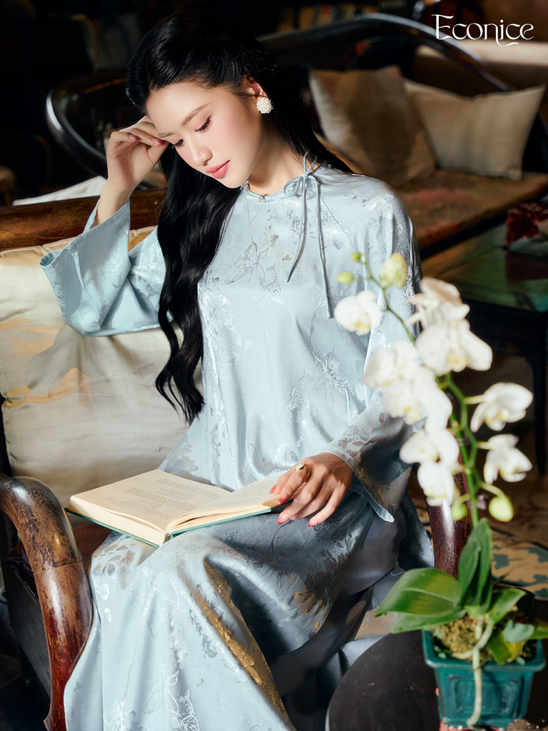 Set áo dài cách tân nữ Econice Thanh Ca