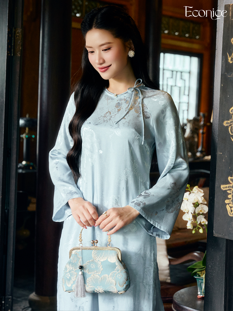 Set áo dài cách tân nữ Econice Thanh Ca