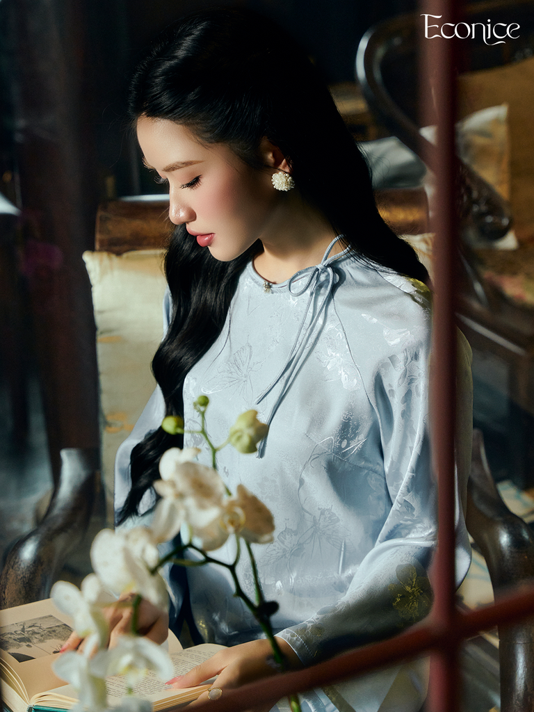 Set áo dài cách tân nữ Econice Thanh Ca