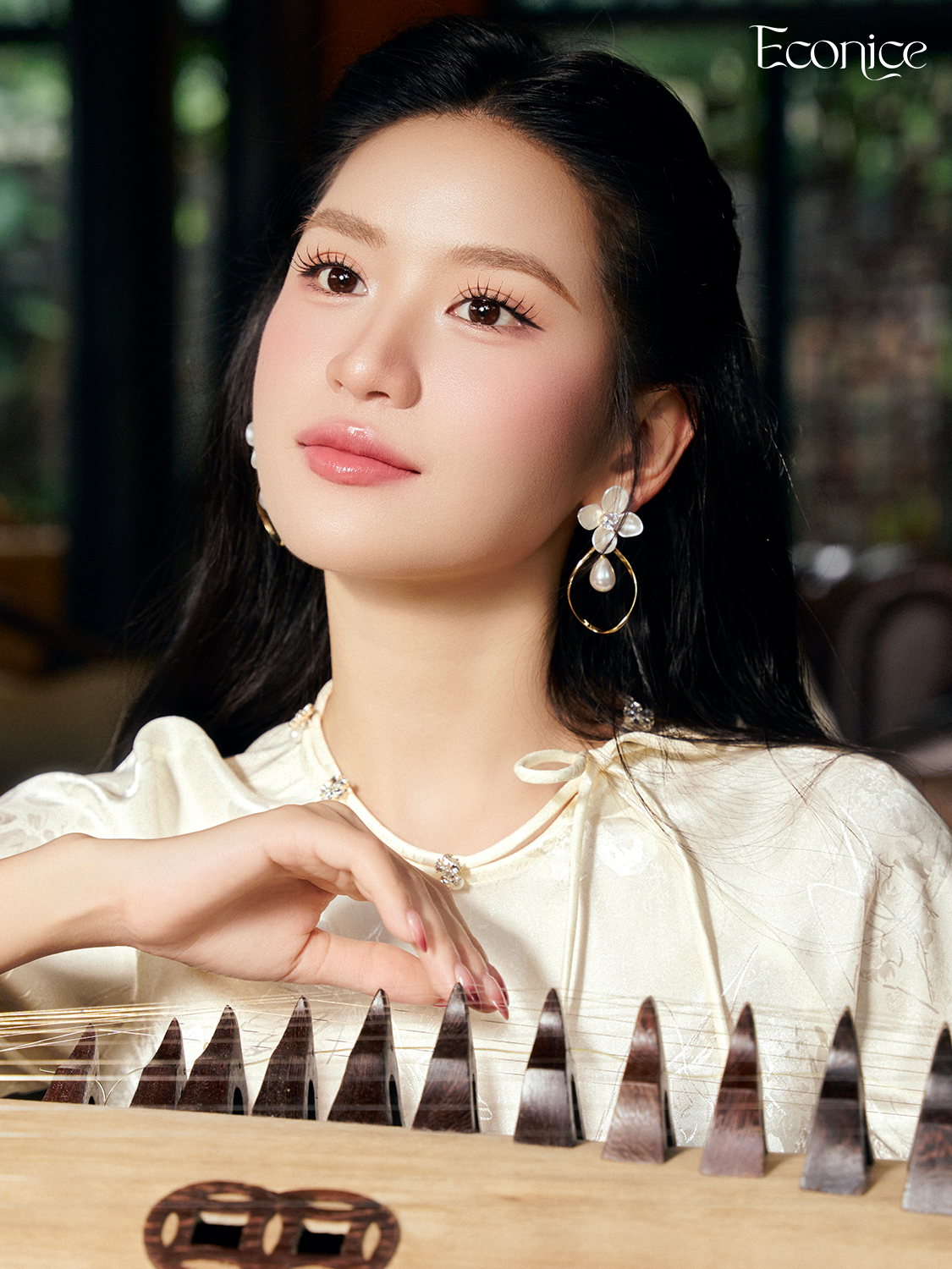 Set áo dài cách tân nữ Econice Sương Mai