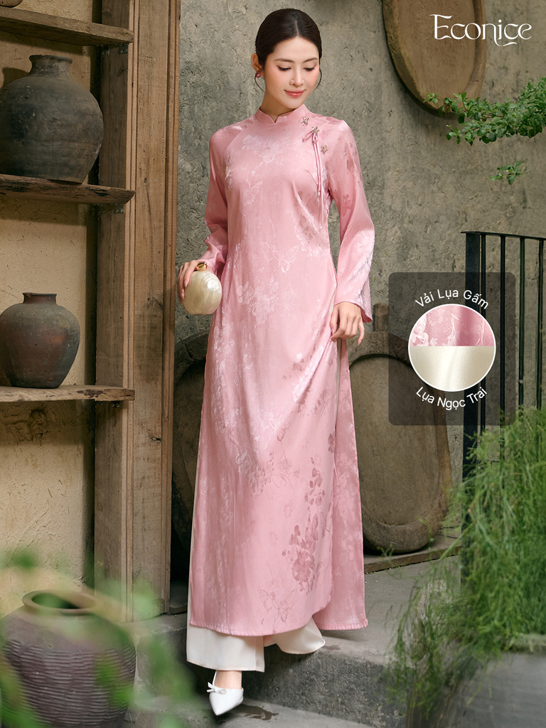 Set áo dài cách tân nữ Econice Quỳnh Hương