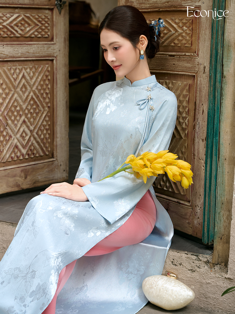 Set áo dài cách tân nữ Econice Đan Châu