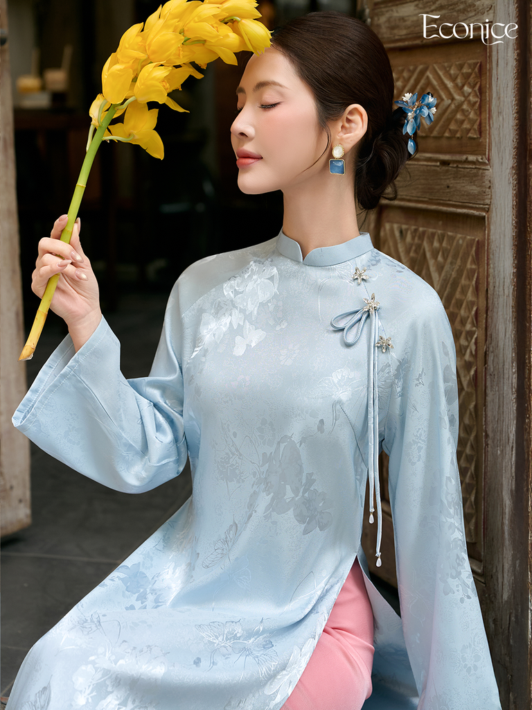 Set áo dài cách tân nữ Econice Đan Châu