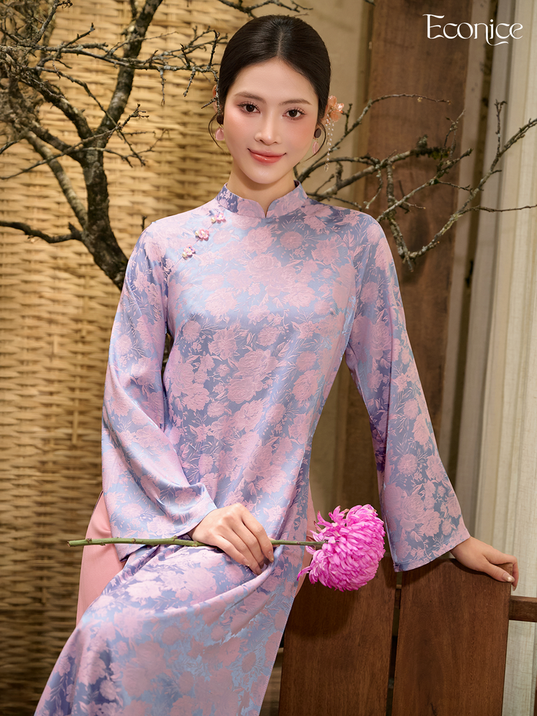 Set áo dài cách tân nữ Econice Trang Vy