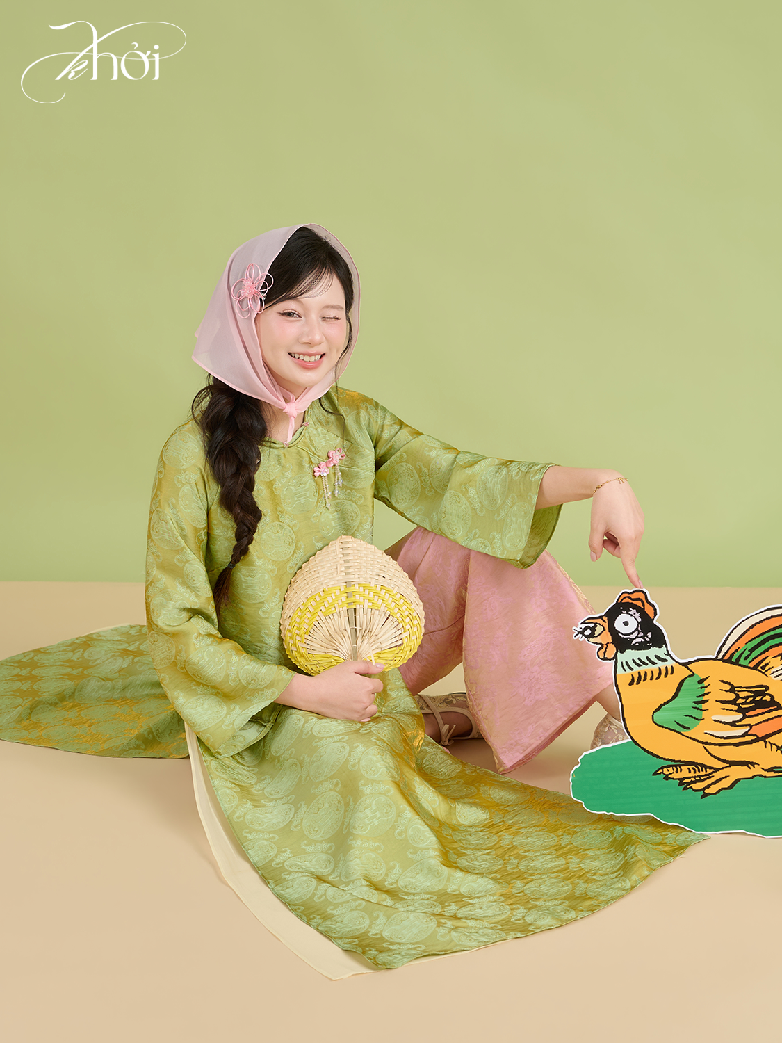 Áo dài Khởi Dao Yên