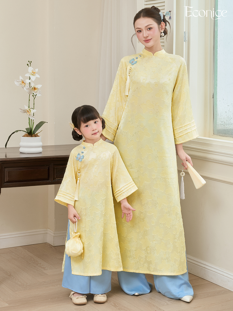 Set áo dài cách tân nữ Econice Hạ Linh