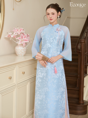 Set áo dài cách tân nữ Econice Lâm Linh